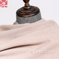 tessuto twill tinto di filo di lana per soprabito